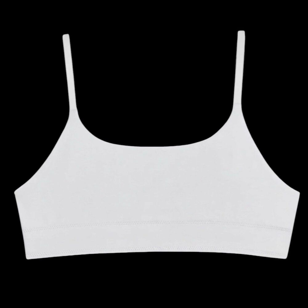 Allbirds Bra Bralette Womens XS Light Gray Organic Cotton Wireless Anytime NWT